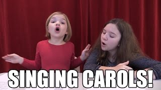 Kids Sing Christmas Carols Sing along with Jillian amp Addie  Babyteeth More [upl. by Opportina23]