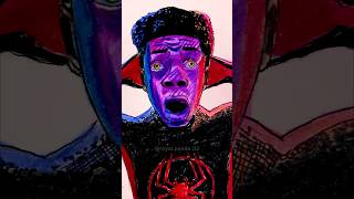 When Miles Morales meets Kilometers Immorales spiderman acrossthespiderverse memes shorts art [upl. by Noxid]