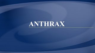 Anthrax Lecture [upl. by Nehgem180]