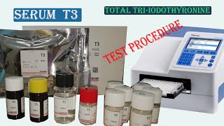 Serum T3  T3 Test Procedure in Bangla ll Total TriIodothyronine Test Procedure in Bangla [upl. by Craner]