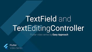 textfield and text editing controller flutter video tutorial in English part 23 [upl. by Aylatan]