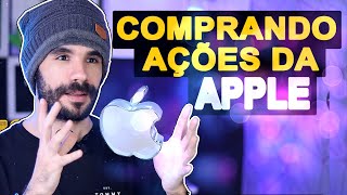 COMPREI AÇÕES DA APPLE – APRENDENDO A INVESTIR [upl. by Elitnahc]