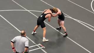 Colin wrestling Indianola tournament round one 16Dec2022 [upl. by Neit]