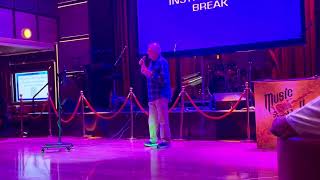 Tom singing Karaoke aboard the cruise ship November 5 2024 [upl. by Buck]