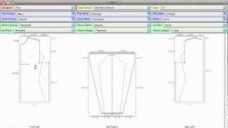 Garment Designer Software Armholes amp Sleeve Relationships [upl. by Ragucci]