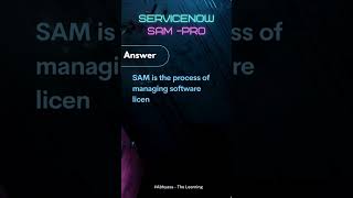 Master ServiceNow SAM Pro in Seconds Software Asset Management [upl. by Etteloiv163]