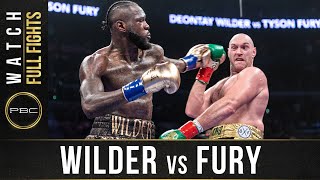 Wilder vs Fury 1 FULL FIGHT PBC on Showtime  December 1 2018 [upl. by Hilary]