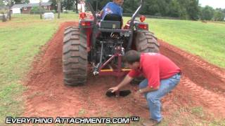 How to use a Potato Plow to Harvest Potatoes [upl. by Buckels]