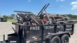 Huge Scrap Metal Pick up More then I Expected Blessed [upl. by Yr]