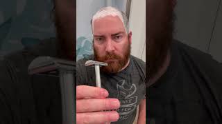 Bevel Safety Razor Head Shave Metal and Disposable [upl. by Litnahc]