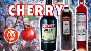 ВИШНЯ в Кубе ликеры Cherry Brandy  Luxardo  Marasca  Merlet и КОКТЕЙЛЬ Вандербильт с Коньяком [upl. by Alat]