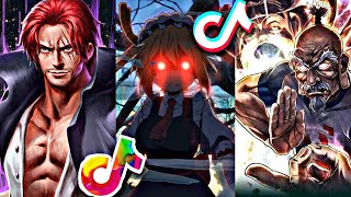 Coldest 🥶 Anime Moments Tiktok compilation PART2  with anime and music name [upl. by Dihgirb]