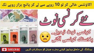 Pakistan to introduce new currency notes State Bank of Pakistan big statement  Shocking News [upl. by Naryt]