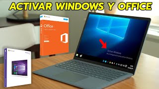 ✅ACTIVAR WINDOWS 10 y OFFICE con LICENCIA ORIGINAL 2022 🌟 [upl. by Nevyar]