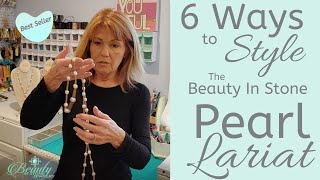 6 Ways To Wear The Pearl Lariat [upl. by Madeleine79]