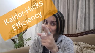 Kaldor  Hicks Efficiency with example [upl. by Adnwahs379]