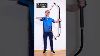 TOP 5 Fitness Bow Exercises  Resistance Band Bar X3 Alternative [upl. by Hesky]