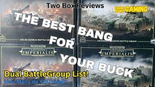 Legion Imperialis Battle Group Review Should you get 2x Sets [upl. by Ainahtan]