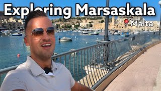 Is this city in Malta becoming the new Sliema  Exploring Marsaskala [upl. by Yddet]