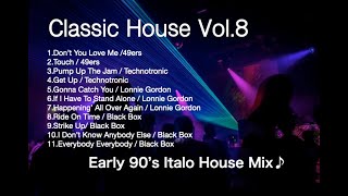 Italo House Mix 90年代初め、ユーロ、ハイエナからイタロハウスへ♫絶対聞いたことある曲を厳選してMIx Vinyl Use♪ [upl. by Aloz]