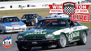 Winton Festival Of Speed Historic Racing Saturday LIVE [upl. by Eiuol]