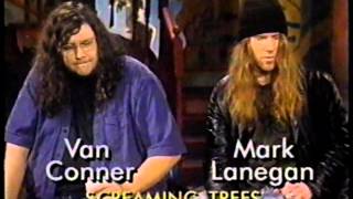 Screaming Trees Interview 1992 120 Minutes [upl. by Naitsabes906]