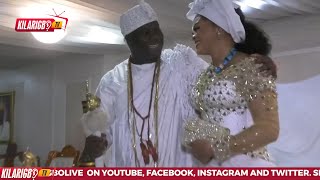 Ooni of Ife Wife Olori Tobiloba Welcome Twins  Blessings Abound [upl. by Llekcor]