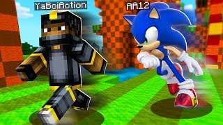 DISGUISING as SONIC to TROLL my BEST FRIEND Minecraft Trolling Prank [upl. by Jennings]