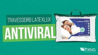 Travesseiro Latexlux Antiviral [upl. by Nhor]