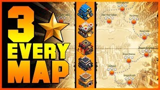 EASY METHODS How to 3 Star 25 NEW GOBLIN MAPS with TH8 TH9 TH10 TH11 TH12  Clash of Clans [upl. by Annaira]