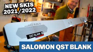 Salomon QST BLANK skis 2022  SNEAK PEAK [upl. by Upali]