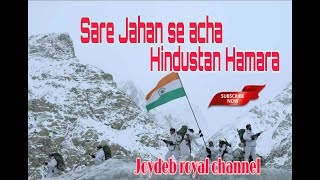 Sare jahan se acha Hindustan Hamara 🇮🇳 [upl. by Aneda]