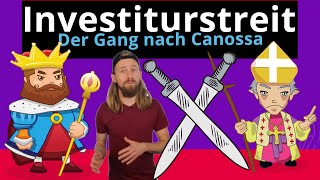 Investiturstreit und der Gang nach Canossa  Geschichte  Duden Learnattack [upl. by Whitaker]