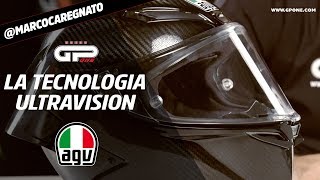 Caschi AGV la tecnologia Ultravision le visiere più spesse e limportanza del Pinlock [upl. by Nalek]