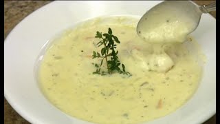 Creamy Potato Soup Recipe [upl. by Annahoj]