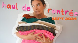 46 Haul de la rentrée [upl. by Ardiekal]