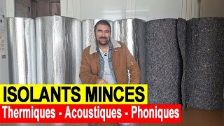 Isolants Minces Ceilingo pour logements vans et campingcars [upl. by Mathur]