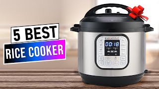 Best Rice Cookers 2024  The 5 Best Rice Cooker Review [upl. by Ttsepmet]