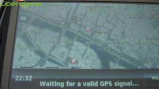 Archos 5 android internet tablet gps demo [upl. by Neelyahs]