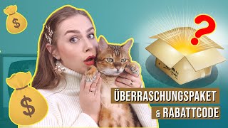 Zooplus Unboxing  Amely Rose amp Catwalk testen Katzen Produkte und Kratzbaum  Rabattcode [upl. by Atonsah]