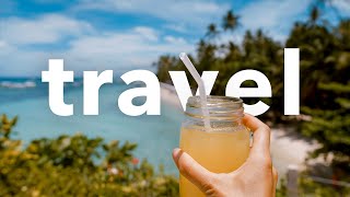 🍋 Travel Vlog No Copyright Free Chill amp Uplifting Summer Vibe Background Music  Lemonade by Kvarmez [upl. by Nuhsed818]