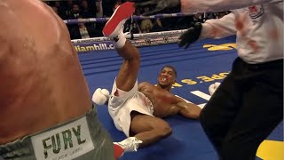 Anthony Joshua vs Wladimir Klitschko KNOCKOUT  Full Fight Highlights  every best punch [upl. by Oruhtra]