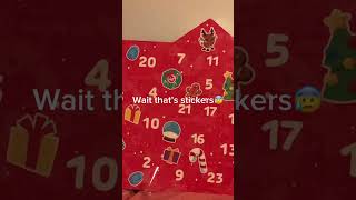 Opening my Christmas calendar out of the package [upl. by Lundgren]