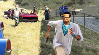 Marabunta Grande vs Madrazo Cartel vs LSPDSWAT  LSPD vs Aztecas  GTA 5 NPC Wars 60 [upl. by Dirraj772]