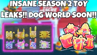 INSANE SEASON 2 TOY LEAKS DOG WORLD COMING SOON  Pet Simulator X  Roblox [upl. by Airehc516]