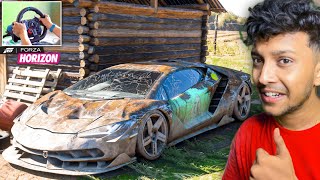 REBUILDING AN OLD LAMBORGHINI TO BRAND NEW LAMBO 🤑  Forza Horizon 5  LOGITECH G29 [upl. by Dowzall]