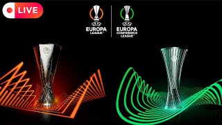 LIVE EUROPA LEAGUE amp CONFRENCE LEAGUE LOTING 20242025 [upl. by Putscher]