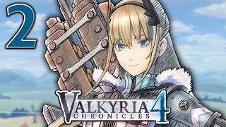 Valkyria Chronicles 4 ➤ 2  Lets Play  MORTAR GIRL  Gameplay Walkthough [upl. by Annorah]