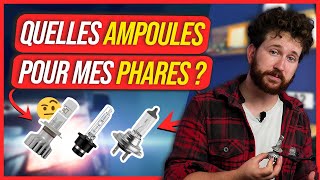 Comment bien choisir les ampoules de sa voiture  🤔💡Halogène HID LED [upl. by Adev]