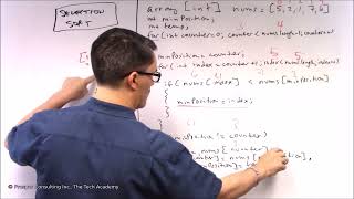 What is a Selection Sort Sorting Algorithm Explained Simply for Beginners by The Tech Academy [upl. by Fauch382]